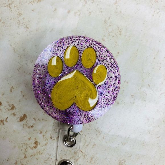 Paw badge clip - Picture 3 of 17